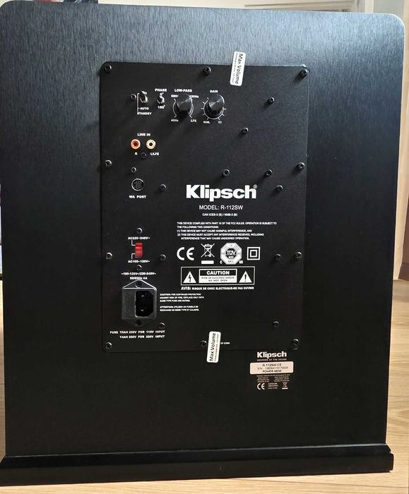 SUBWOOFER Klipsch Reference R-112SW