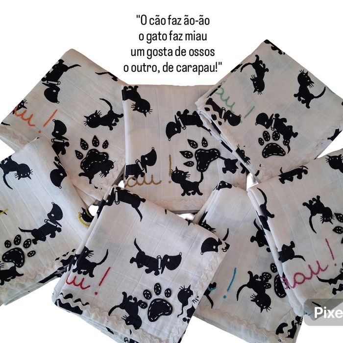 Fraldas de pano bebé - O presente ideal!