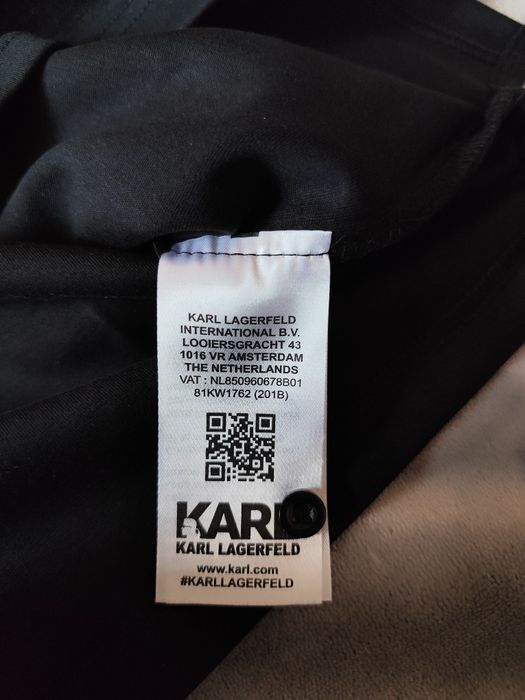 Koszulka Polo męska Karl Lagerfeld czarna nowa