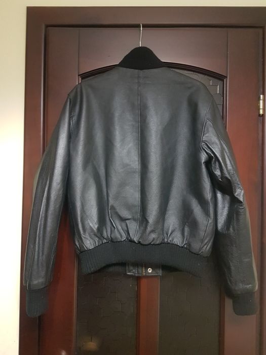 Куртка шкіряна бомбер VERA PELLE  (M)