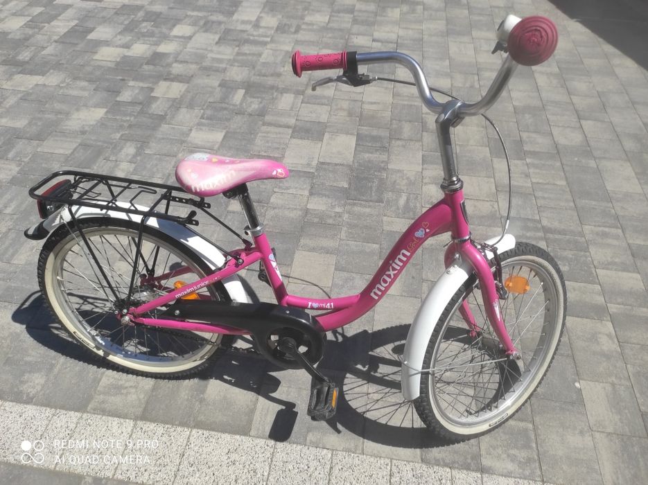 Rower różowy "20"