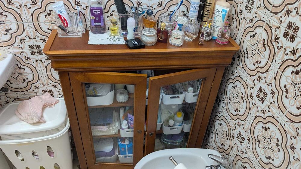 móvel escrivaninha em madeira maciça