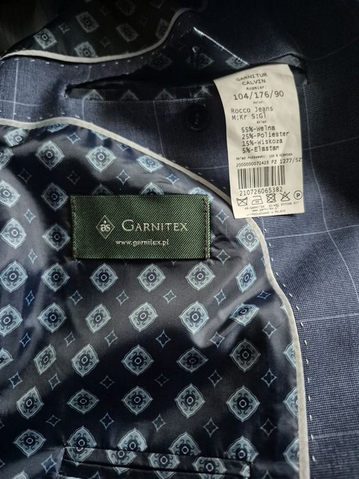 Garnitur męski Garnitex