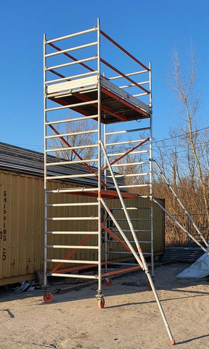 Wynajem - rusztowania aluminiowe, przejezdne, na schody -Białołęka Wwa