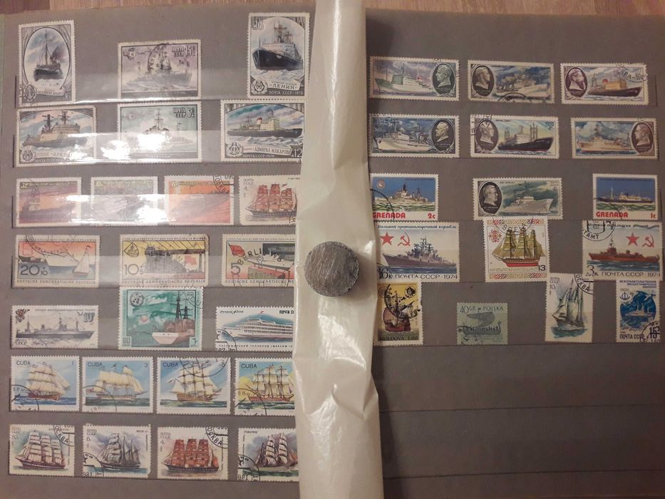 Почтовые марки разной тематики