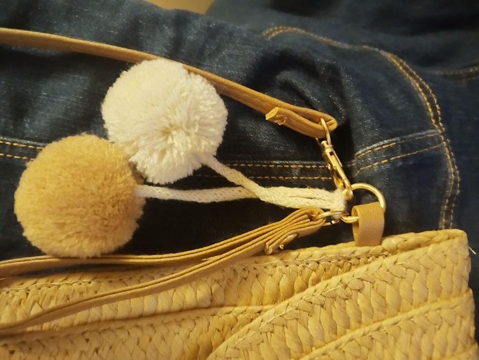 Torebka letnia koszyk na ramię boho