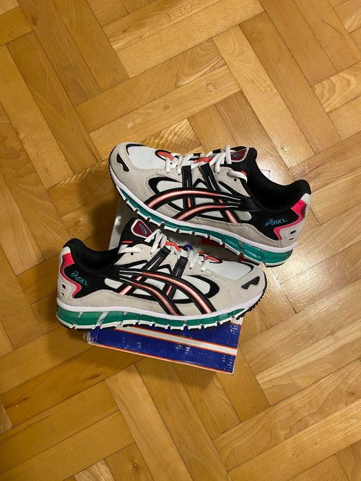 asics gel-kayano 5 360 cream green 2019 us8.5 nowe kith patta
