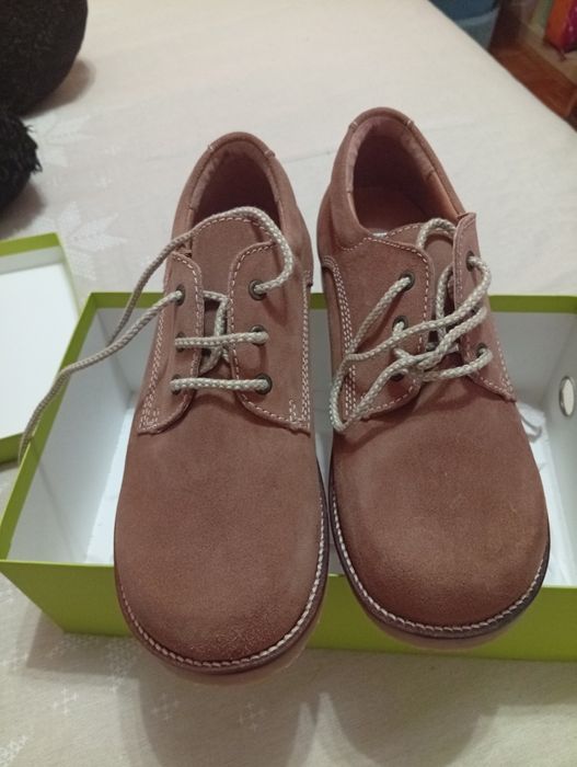 Sapato camurça criança
