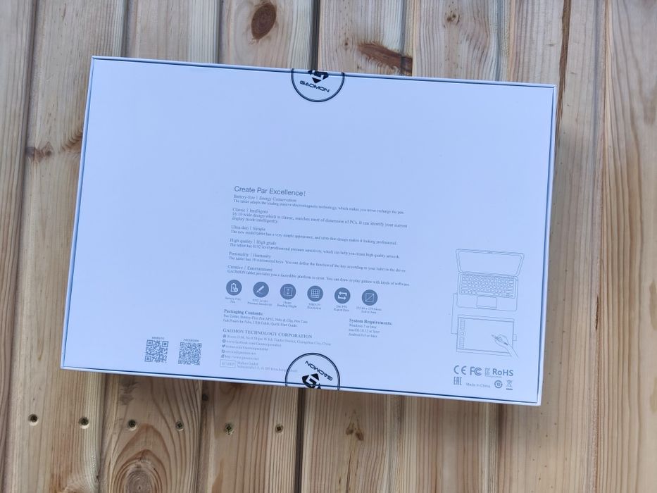 Графічний планшет Gaomon M10K Pro, стан Новий