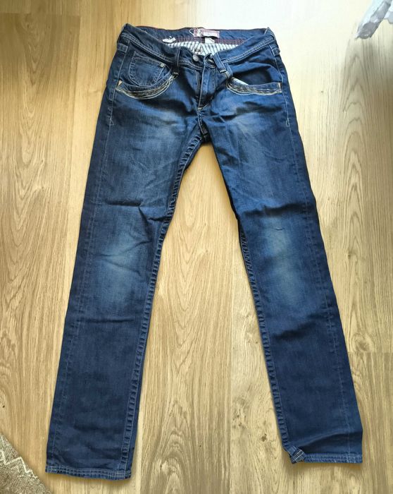 Dżinsy H&M Relaxed, proste nogawki, rozmiar 26/32