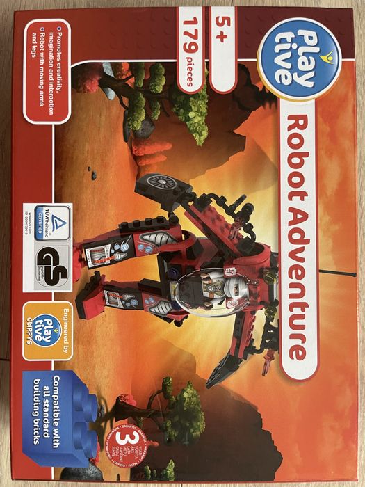 Robot Adventure – Playtive, 179 elementów, 5+