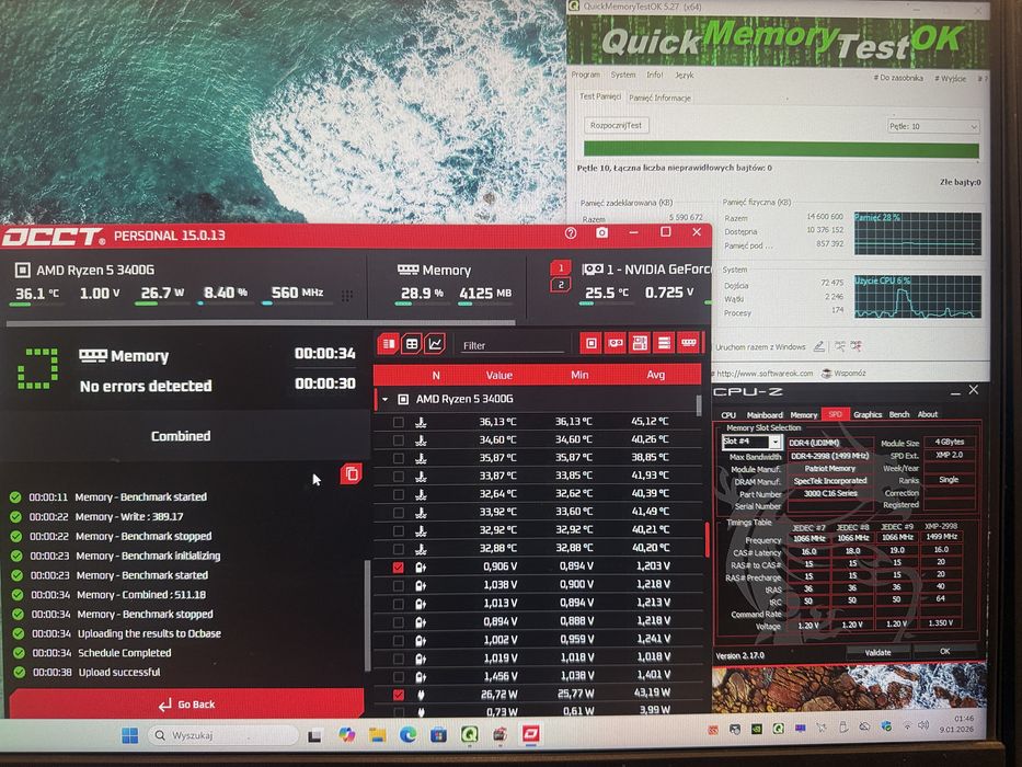 Patriot Viper 8gb 2x4gb 3000MHz CL16