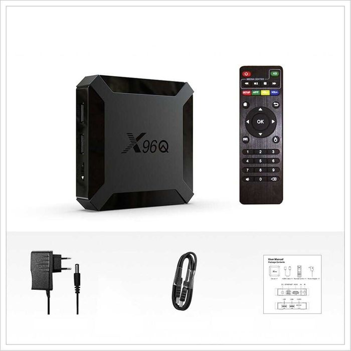 ТВ приставка X96Q 2/16 Гб H313 Smart TV Box Android 10
