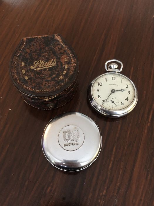 Zabytkowy zegarek kieszonkowy brytyjskiej marki Ingersoll Vintage