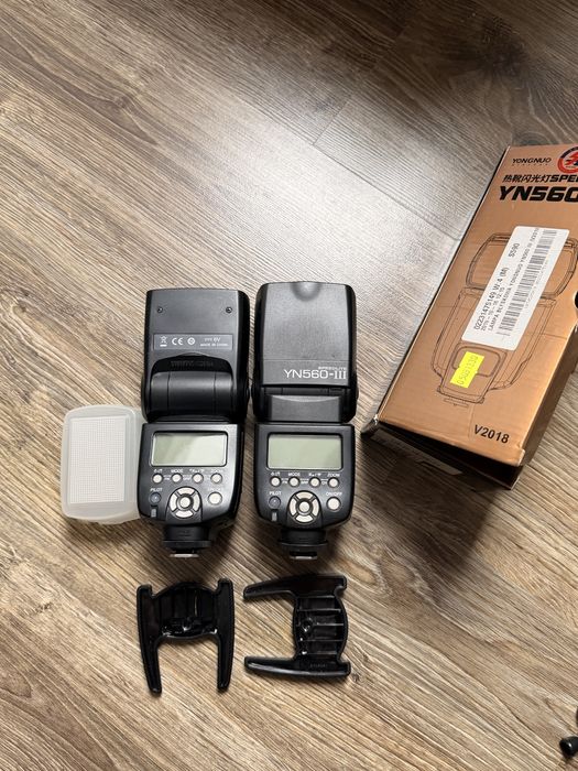 Zestaw 2× Yongnuo YN560 III | Lampy błyskowe | Sprawne