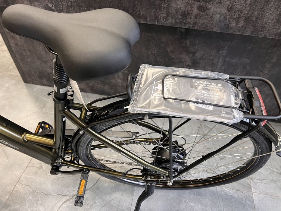 Fajny rower elektryczny ROMET PROECO EASY 36v 10AH tarczowe hydrauliczne hamulce NOWY