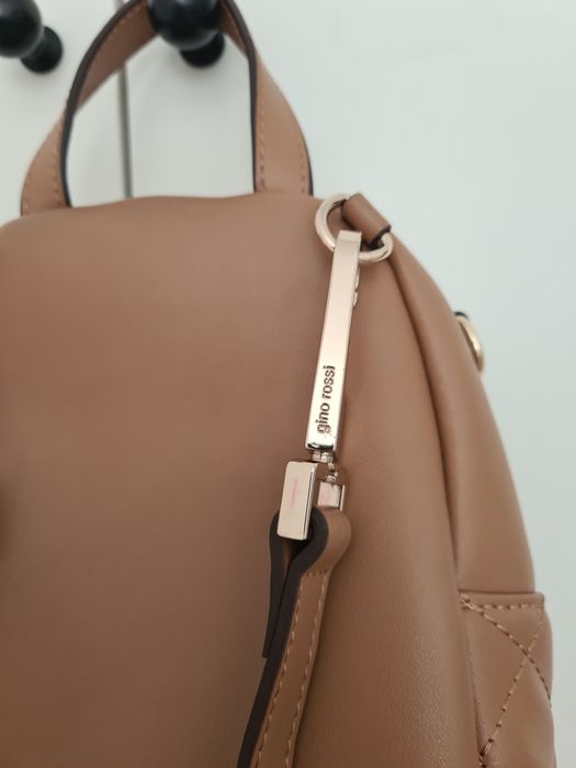 Plecak Gino Rossi, skóra naturalna