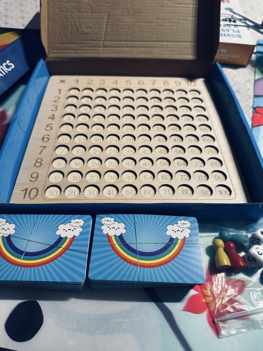 Gra drewniana Mnożenie 36+