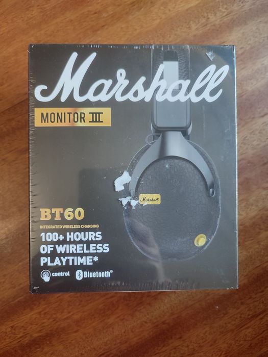Fones de ouvido sem fio Marshall Monitor III BT60