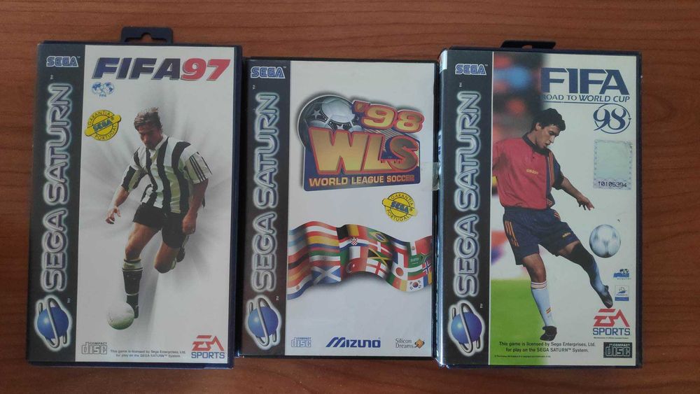 Jogos Futebol Sega Saturn