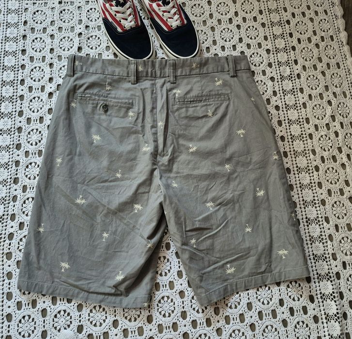 Катонові чоловічі шорти чіноси old navy пальми розмір 34