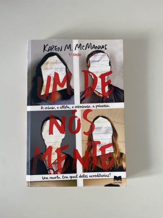 Livro “Um de nós mente”