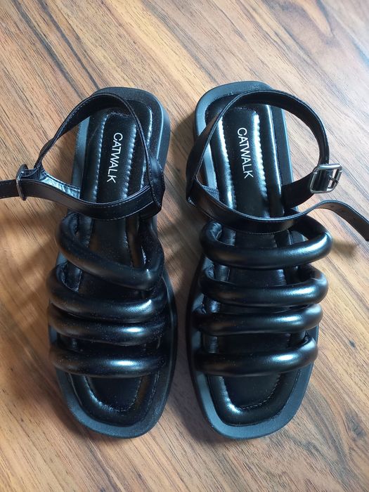 Sandały Catwalk czarne 41 / nowe