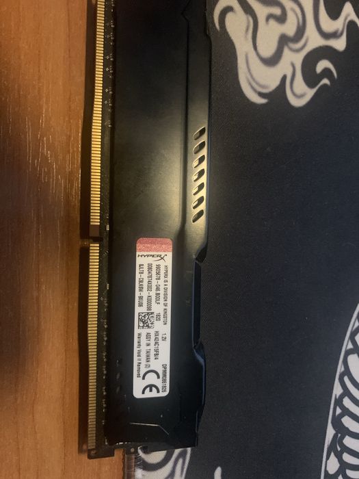 Оперативна памʼять fury hyper x ddr4