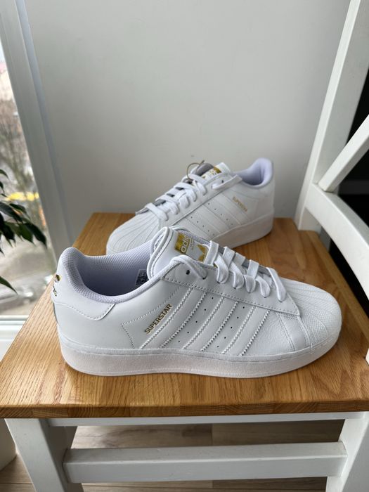 ОРИГІНАЛ 100% Adidas Superstar XLG Originals | ID4655 шкіряні кросівки білі 44.5 р