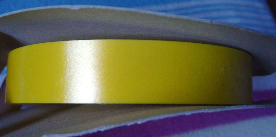 Rolo de Fita de Embrulho - Amarelo - NOVA