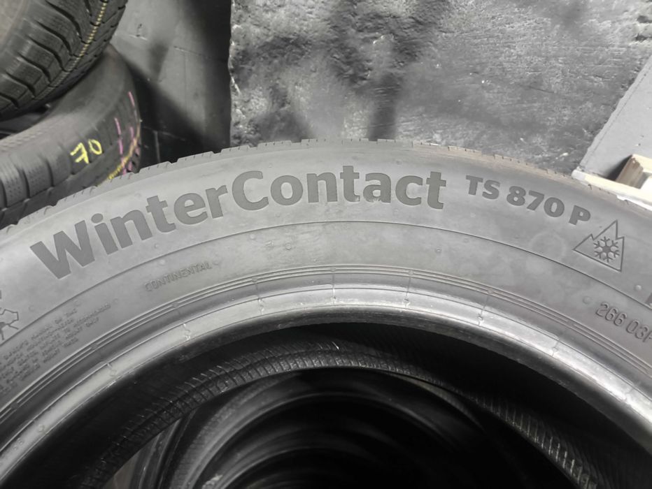Шини бу 205/60 R16 Continental WinterContact TS870P Комплект Пара Зима