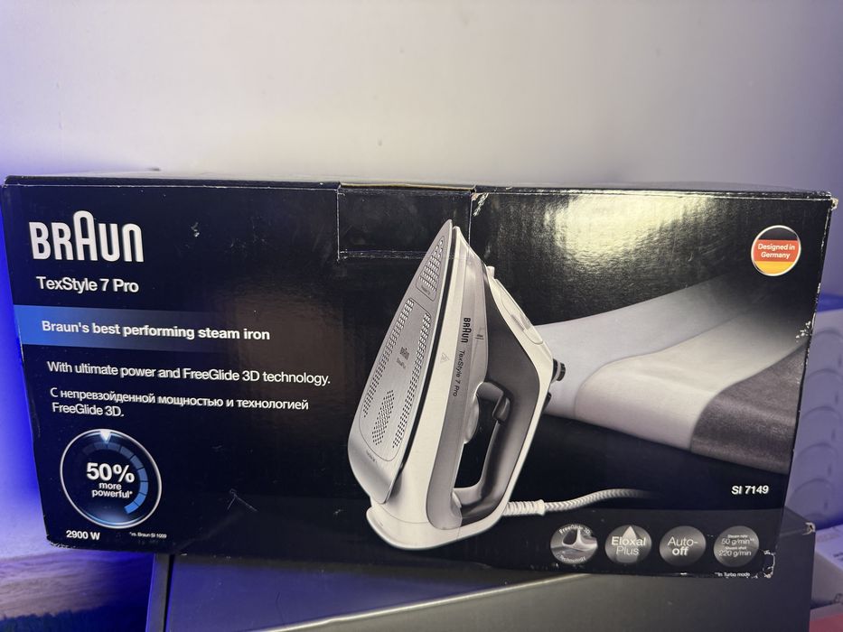 Żelazko parowe Braun TexStyle 7 Pro – 2900 W