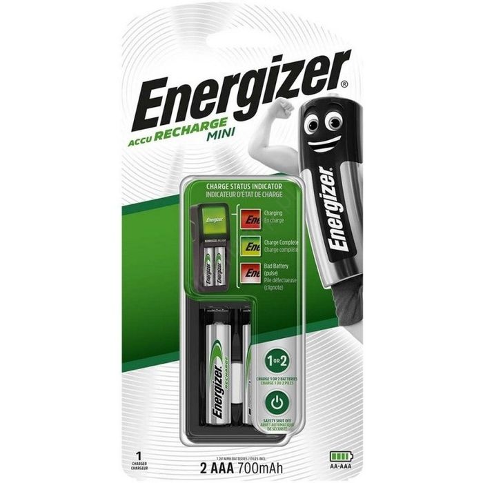 Ładowarka do akumulatorków ENERGIZER MINI + 8 szt AAA/HR03 700mAh
