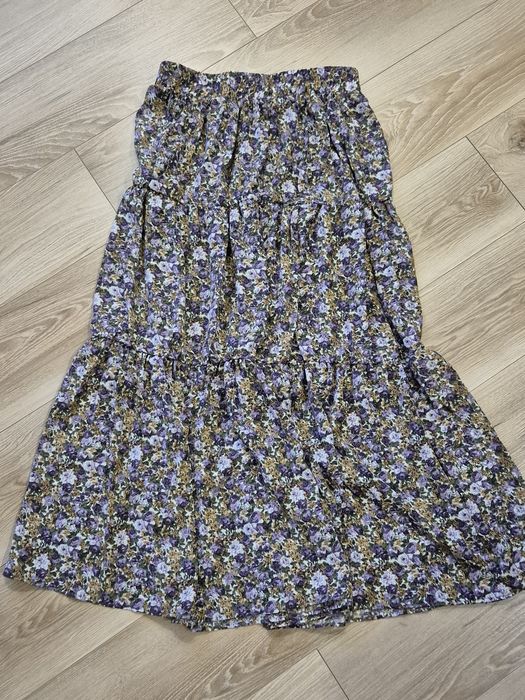 Спідниця міді в квіти