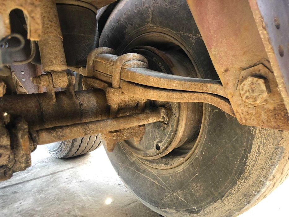 Полуприцеп самосвал Langendorf з Німеч без кузова і штока осі SAF 2005