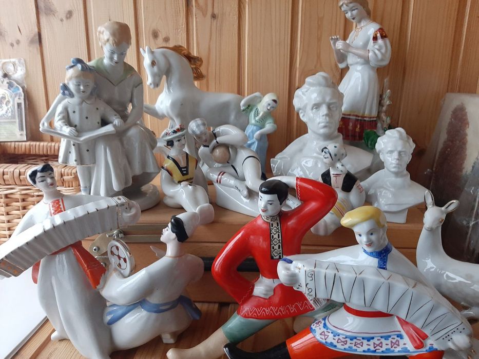 Фарфоровые статуэтки ссср
