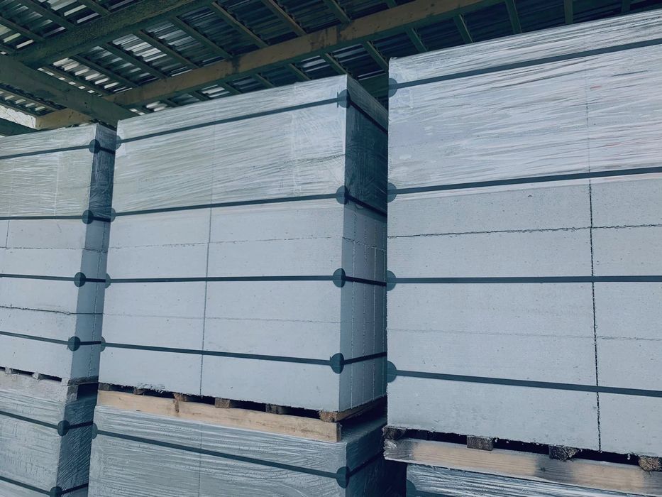 Газоблок або піноблок Бережани. Розвантаження