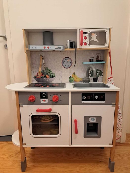 Cozinha de Brincar de madeira