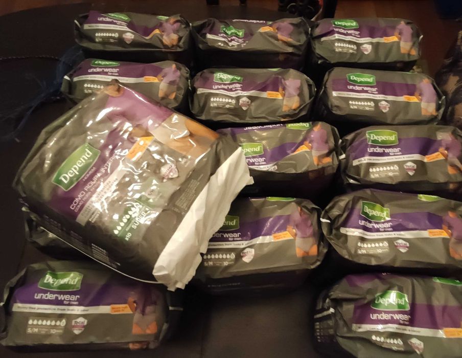 Cueca - Fralda incontinência homem NOVO