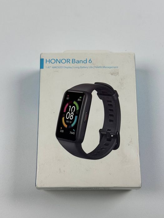 Фітнес-браслет HONOR Band 6 Meteorite Black (ARG-B39)