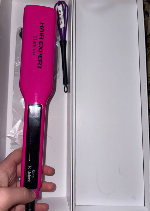Утюжок для волосся hair expert titanium