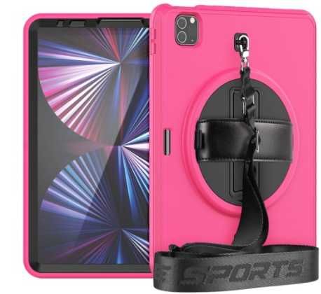 Etui z paskiem i podpórką Galaxy Tab A7 Lite T220 Case Obudowa