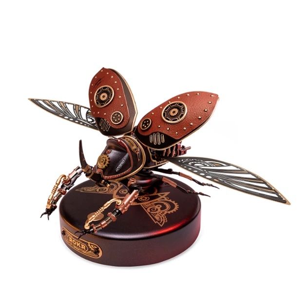 Robotime Rokr 3D Металева головоломка Жук-носоріг