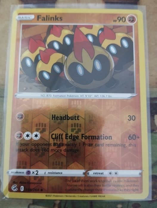 Pokémon Card Fusion Strike Falinks#154 R.H