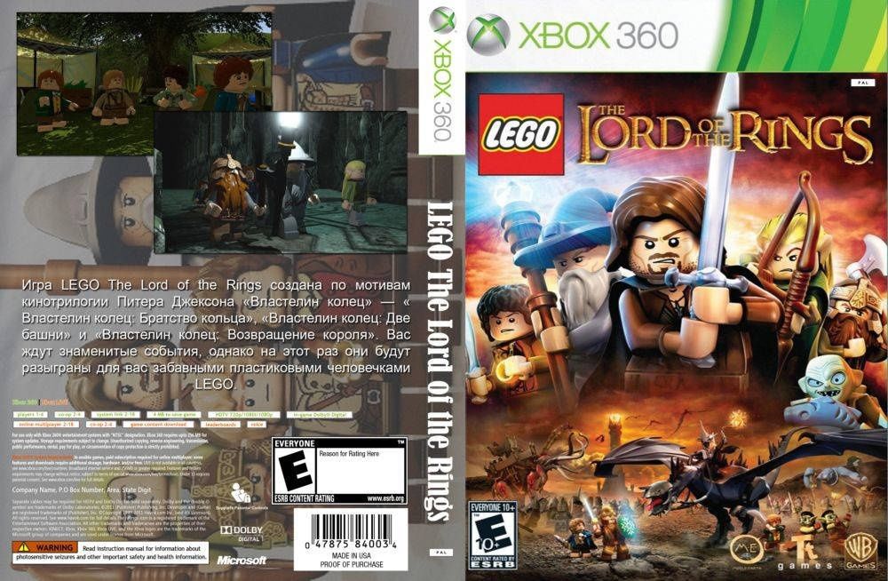 LEGO The Lord of the Rings (російський текст, LT 3.0, LT 2.0)