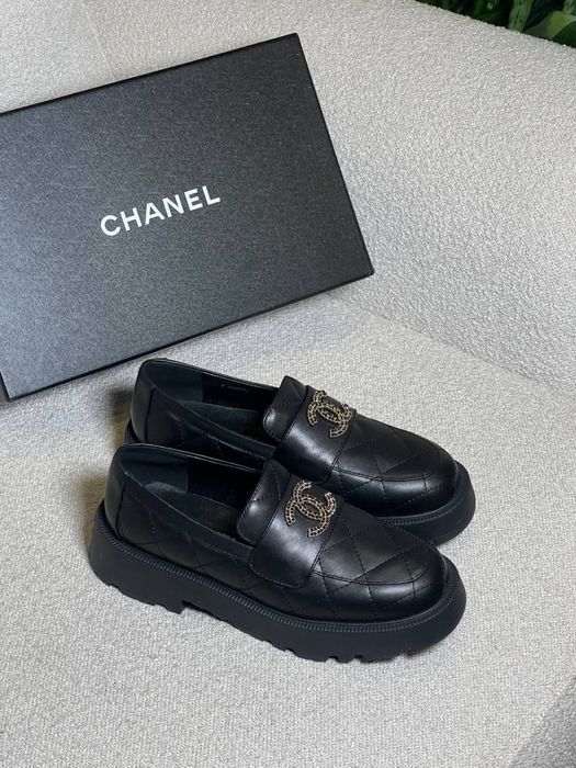 Шкіряні лофери Chanel! Розмір 38,41! Розпродаж люксових речей! До 70%