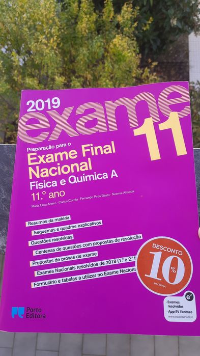 Preparação exame final Física e Química 11