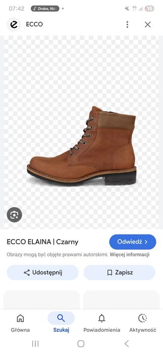 Botki Ecco Elaine 38