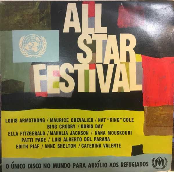 Various – All-Star Festival LP Refugiados Nações Unidas 1963 Rare