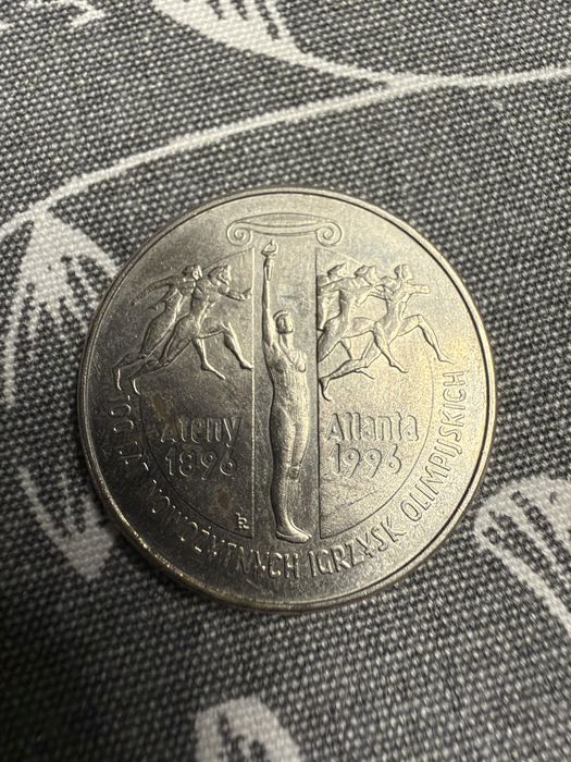 2 zł 1995 – 100-lecie Nowożytnych Igrzysk Olimpijskich – Atlanta